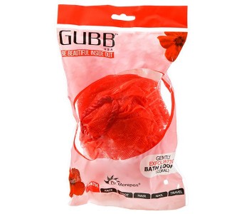 GUBB BATH LOOFAH CORAL